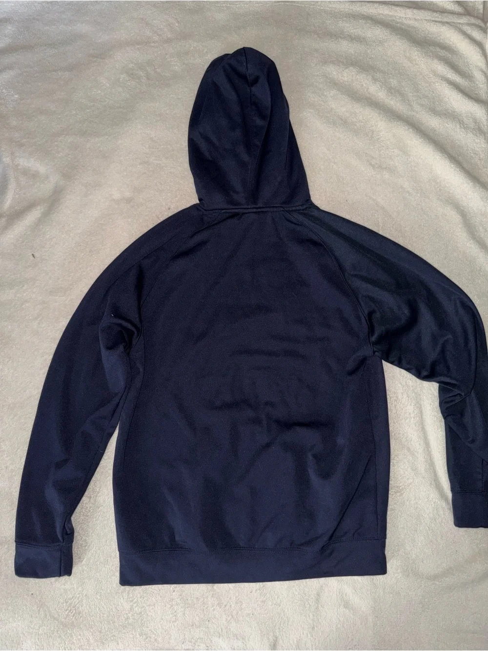 Michigan Men's Navy & Yellow Hoodie Sweatshirt Sz L